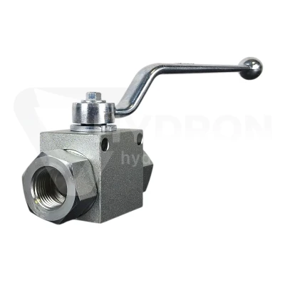 Zawór kulowy dwudrożny BKH BSP DN13 1/2" 500bar