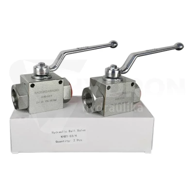 Zawór kulowy dwudrożny BKH BSP DN20 3/4" 500bar