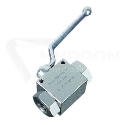 Zawór kulowy dwudrożny BKH BSP DN20 3/4" 500bar