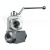 Zawór kulowy dwudrożny BKH BSP DN20 3/4" 500bar