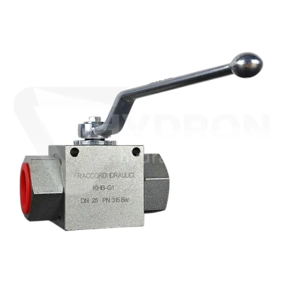 Zawór kulowy dwudrożny BKH BSP DN25 1" 315bar