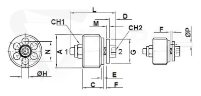 Zawór pęknietego przewodu VUBA/VBA BSP 1/2" wkład