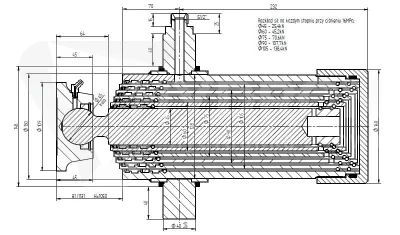 Siłownik hydrauliczny teleskopowy ST5-1050