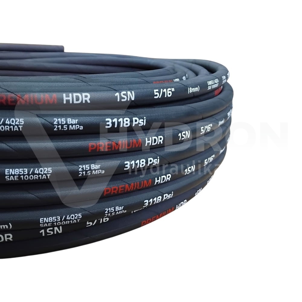 Premium Wąż hydrauliczny DN08 1SN (5/16") 215 bar