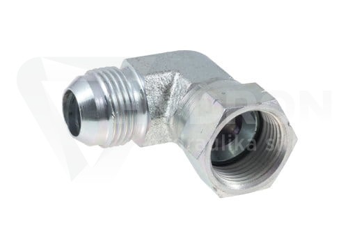 Kolanko AB 90° JIC 7/16"