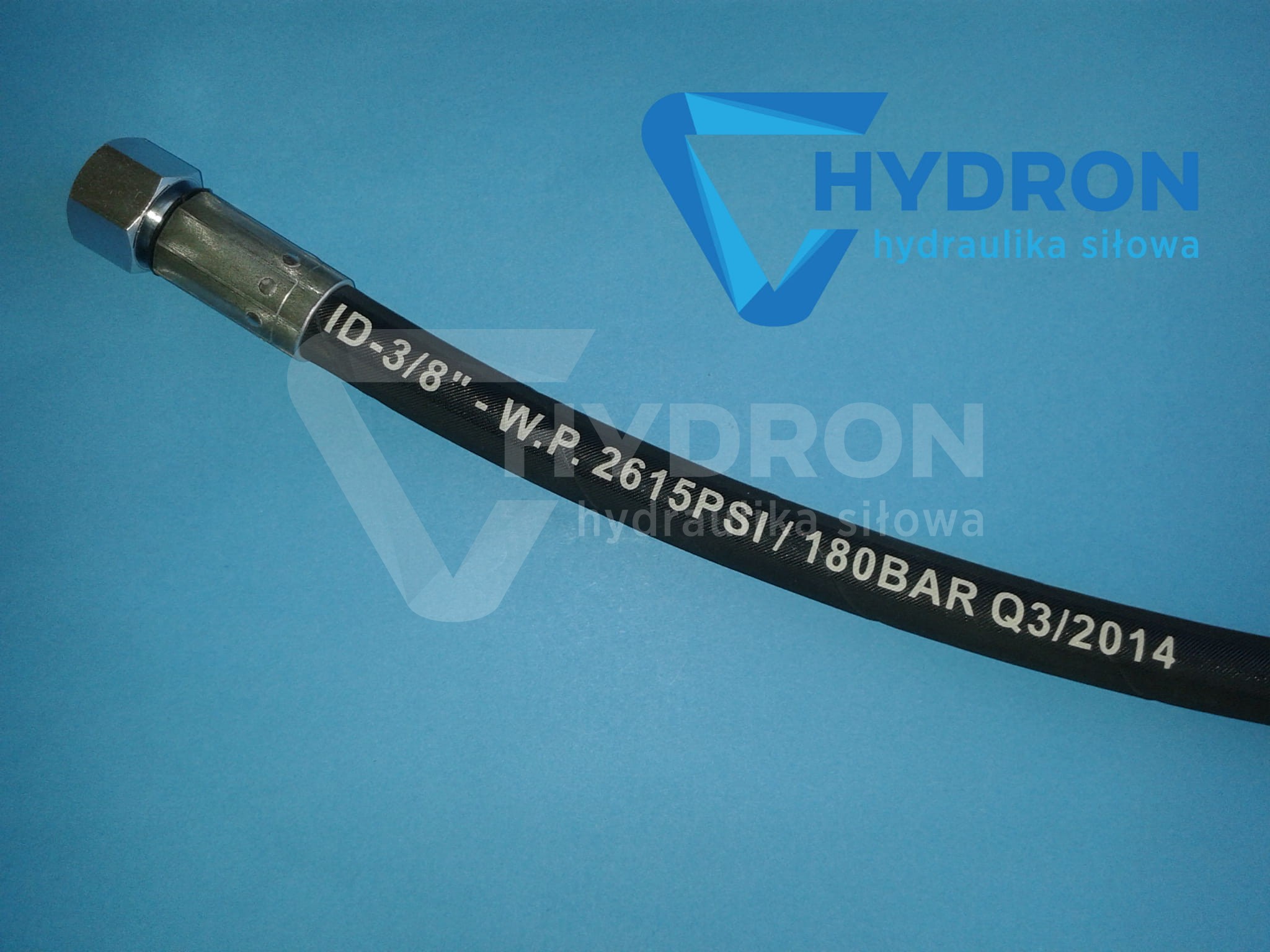 Przewód hydrauliczny wąż DN10 AA 3/8" 0,73mb 330bar