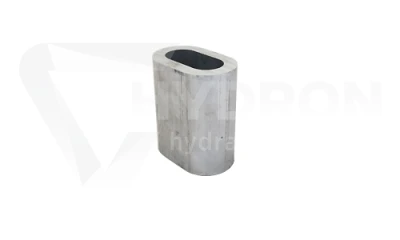 Tuleja aluminiowa do zaciskania lin stalowych fi14