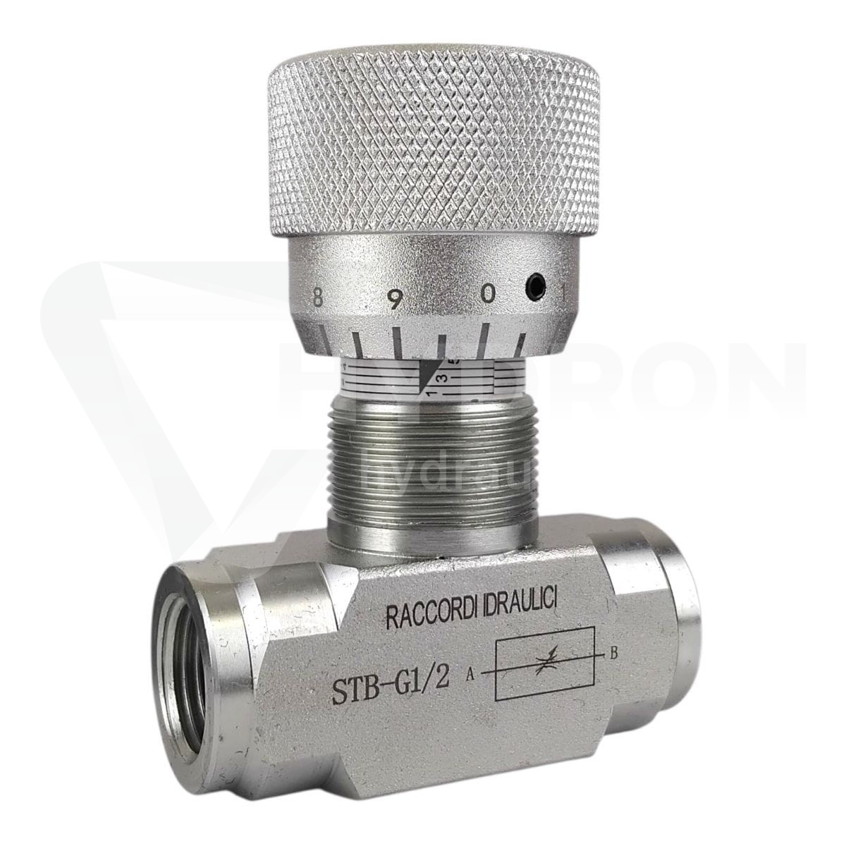 Zawór dławiący VRFB/STB 90° 1/2" 350bar 50l/min