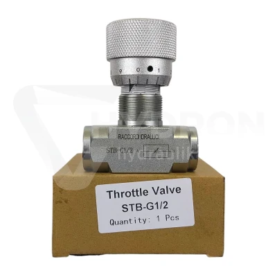Zawór dławiący VRFB/STB 90° 1/2" 350bar 50l/min