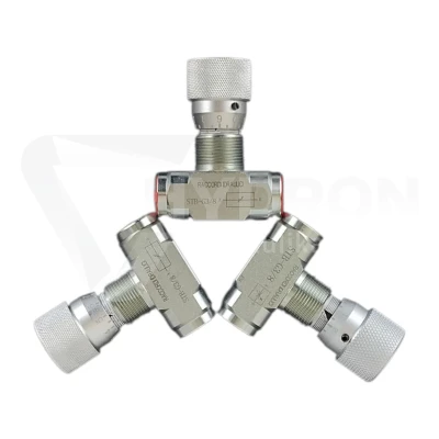 Zawór dławiący VRFB/STB 90° 3/8" 350bar 30l/min
