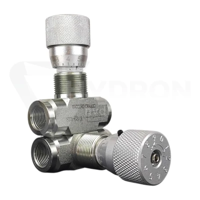 Zawór dławiący VRFB/STB 90° 3/8" 350bar 30l/min