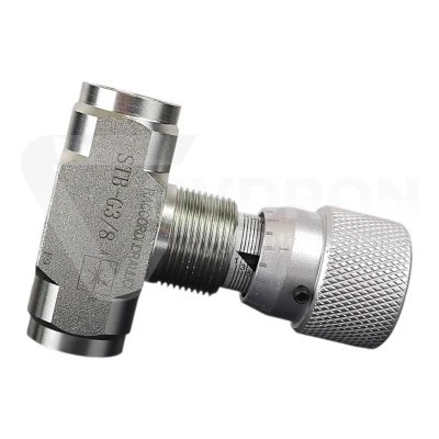 Zawór dławiący VRFB/STB 90° 3/8" 350bar 30l/min