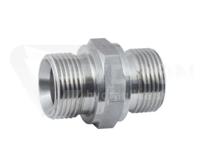 Złączka prosta BB BSP 1" stal nierdzewna 1.4571