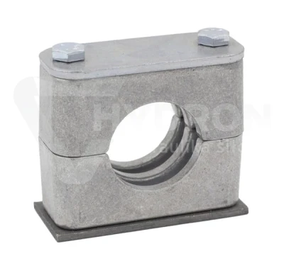 Uchwyt pojedynczy do rur hydraulicznych 18mm alumi