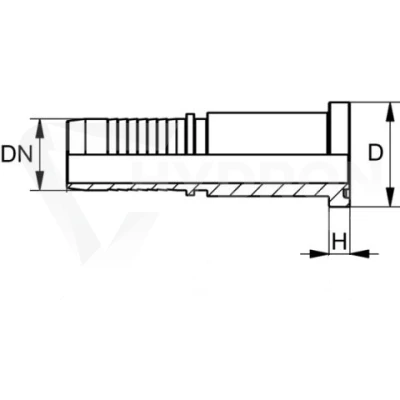 Końcówka SFS DN20 47.6 1" 9000 PSI 4SP SUPERCAT