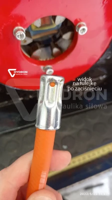 Zakuwarka do węży niskociśnieniowych / paliwowych