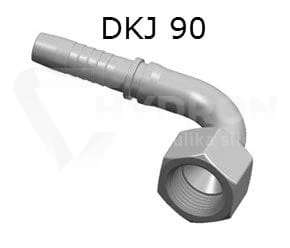 Końcówka DKJ 90° DN20 1.3/16" UNF
