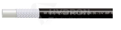 Wąż termoplast do myjki DN06 160BAR 60° Czarny