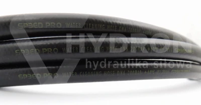 Wąż termoplast do myjki DN06 160BAR 60° Czarny