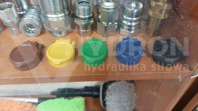 Osłona gniazda hydraulicznego FASTER zielona