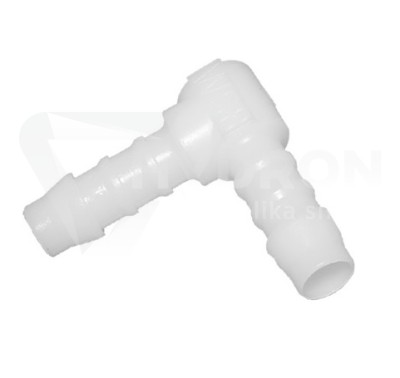 Przejdź do produktu Kolanko pneumatyczne plastikowe pod wąż DN4mm WS