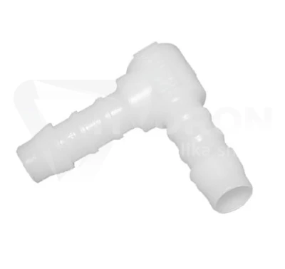 Kolanko pneumatyczne plastikowe pod wąż DN8mm WS
