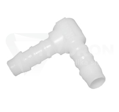 Przejdź do produktu Kolanko pneumatyczne plastikowe pod wąż DN14mm WS