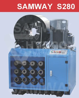 Industrial hose and pipe crimping machine S280 SAMWAY