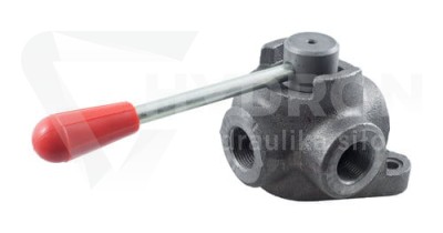 Przejdź do produktu Zawór DF3 3-drogowy centralnie zamknięty 1/2"
