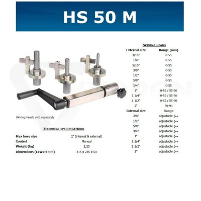 Przejdź do produktu Skórowarka do węży HS 50M D-HYDRO