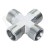 Czwórnik hydrauliczny BBBB M36x2 28L