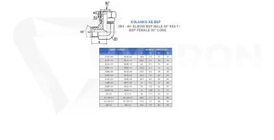 Kolanko AB 90° BSP 3/4" stal nierdzewna 1.4571