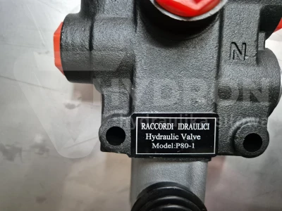 Rozdzielacz hydrauliczny 80L 1 jednosekcyjny