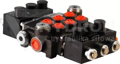 Przejdź do produktu Rozdzielacz DC24V Q60 3 trzysekcyjny 60L monoblok