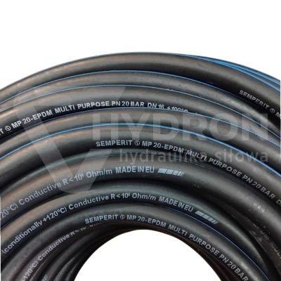 Wąż do powietrza i wody EPDM DN16x4 +120°C 20bar