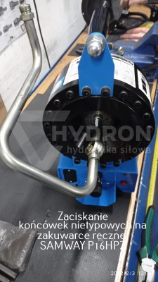 Manual crimper for hydraulic hoses P16HPZ up to 1"