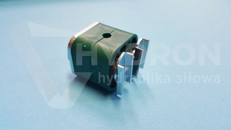 Uchwyt pojedyńczy do rur 26,9mm pod szynę