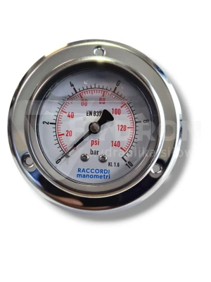 Manometr tablicowy tylny 10 bar 63 gwint 1/4"