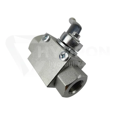Zawór kulowy dwudrożny nierdzewny BKH 1/2" 500bar