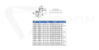 Kolanko AB 90° M10X1 6LL