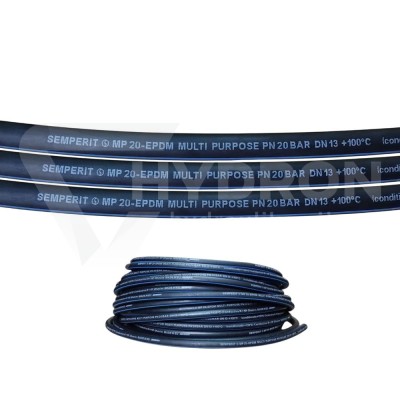 Przejdź do produktu Wąż do powietrza i wody EPDM DN13X4 +120°C 20bar