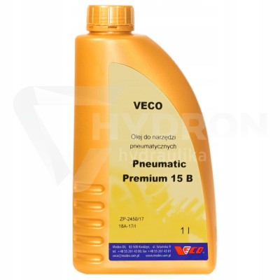 Przejdź do produktu Olej VECO 1litr 15B PNEUMATIC PREMIUM