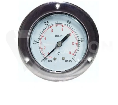 Manometr tablicowy tylny 1 bar 63 gwint 1/4"