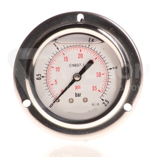 Manometr tablicowy tylny 2,5 bar 63 gwint 1/4"