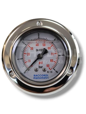 Manometr tablicowy tylny 6 bar 63 gwint 1/4"