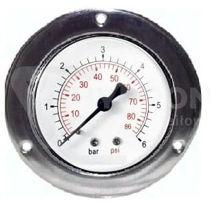 Manometr tablicowy tylny 6 bar 63 gwint 1/4"