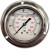 Manometr tablicowy tylny 60 bar 63 gwint 1/4"