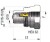 Szybkozłącze PVS 3/8" NPT wtyczka 700bar