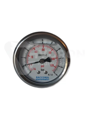 Wakuometr tylny (-1 do 9 BAR) gwint 1/4"