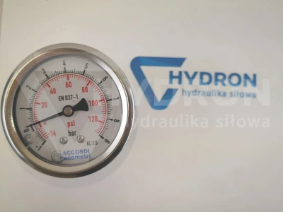 Wakuometr tylny (-1 do 9 BAR) gwint 1/4"